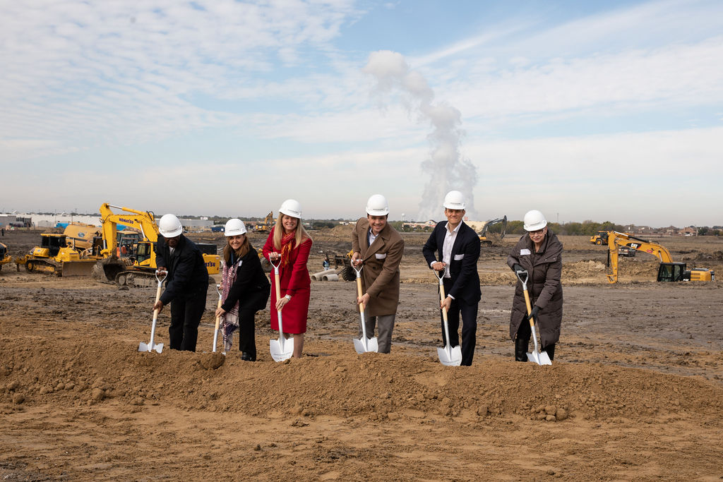 Lovett Industrial Groundbreaking in Forney
